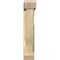 Ekena Millwork Traditional Slat Rough Sawn Bracket w/ Offset Brace, Douglas Fir, 6"W x 24"D x 32"H BKT0604X24X32TRA06RDF - alternate 2